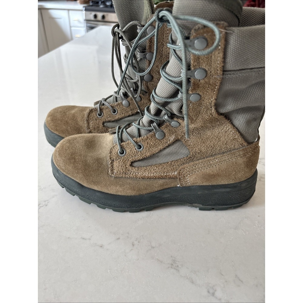 Belleville 600 ST ASTM Steel Toe Combat Boot Sage Green Vibram Sole 7 Gore-Tex